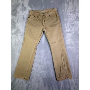 Flypaper Jeans Men's Size 34x32 Straight Leg Khaki